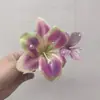Atmósfera Estilo Vacaciones de Verano Dulce Simulación Magnolia Pasador Pasador Accesorios para el Cabello Pinza Lateral Foto Flor para la Cabeza Playa Flor en el Cabello Flor