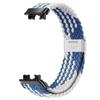 Para Pulseira Huawei 9 Pulseira Trançada de Nylon HUAWEI band8 9 Pulseira de Arco-Íris Trançada de Nylon com Fecho