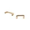 Herrajes para Marroquinería Accesorios 19mm Hebilla de Arco Hebilla de Correa Metálica Asa Pequeña para Caja Anilla Pequeña de Tirar Asa para Bolso