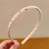 Faixa de Cabelo Infantil para Franja e Fios Soltos, Acessório de Cabelo para Meninas, Presilha de Dente Antiderrapante, Faixa que Não Aperta a Cabeça, Ornamento de Cabelo para Menininhas