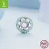 Prata Ziyun original O Mágico de Oz borboleta silicone prata posicionamento contas acessórios fresco 925 prata pulseira espaçador contas