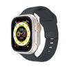 Para Apple Watch 123456789 Generación Ultra King Kong Hebilla Cuadrada Correa de Silicona Deportiva para Reloj
