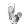 Filtro de cartucho tipo cesta de acero inoxidable 304 directo de fábrica elemento filtrante para pelo filtro de malla de alambre tejido