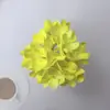 Nuevo Modelo Transfronterizo 54 Piezas de Cabezas de Flores de Hortensia, Flores Artificiales para Decoración del Hogar, Flores Falsas para Bodas, Flores de Hortensia de Cabeza Única