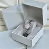 Reloj Queen Mother para Mujer, Modelo Nuevo, Banda de Acero Cereza Fruta del Dragón Azul Hielo, Esfera Pequeña, Acero Inoxidable de Cuarzo para Mujer Daiska