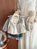 Chaqueta de Niño Otoño 2026 Nueva Elegante Ropa con Capucha Cortavientos Infantil Chaqueta de Manga Larga de Dibujos Animados para Niños Clase A