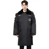 Abrigo de Guardia de Seguridad, Engrosado para el Servicio, Uniforme de Trabajo Multifuncional a Prueba de Frío de Invierno, Ropa de Protección Laboral Acolchada de Algodón, Ropa de Trabajo al por Mayor