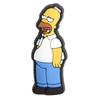 [Los Simpsons] Accesorios para zapatos con agujeros de cocodrilo, accesorios de bricolaje, zapatos, zapatillas de dibujos animados, accesorios desmontables