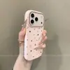 Adecuado para funda de teléfono Apple 17, protección de borde completo, nueva funda de silicona anticaídas para iPhone 16 para mujer, 15 Pro Max con patrón de estrellas en toda la pantalla