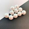 Atacado de Fábrica Contas Coreanas Alta Qualidade Pérola de Imitação Branca Acessórios DIY 8mm Furo Passante Contas Redondas Acessórios para Pulseira Colar Contas Soltas