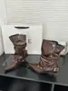 2026 Botas Arrugadas con Tachuelas Estilo Europeo y Americano Puntiagudas Plisadas Botas de Moda Tacón Alto Fino Botas Ajustadas