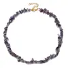 Joyería Zhouhang: Collar de Grava de Cristal Natural Más Vendido Transfronterizo, Collar de Amatista, Venta al por Mayor de Joyería de Alta Gama