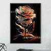 Pintura de Diamantes 5D Más Vendida Transfronteriza, Pegatinas de Pintura de Diamantes de Flores, Pintura Decorativa DIY de Diamantes Completos, Venta Directa de Fábrica, Venta al por Mayor y Dropshipping