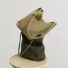 Bolsa Feminina de Couro Fosco 2025 Textura Retrô Bolsa de Ombro Casual Fosca Simples Grande Capacidade Bolsa Mãe e Filha