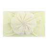 Diademas Europeas y Americanas de Nailon para Bebés, Diademas Elásticas de Flor de Cerilla, Accesorios Infantiles para las Cuatro Estaciones, Diademas de Princesa Elsa que No Dañan el Cabello