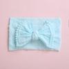 Europeo y Americano Bebé Nylon Lazo Ancho Correa para el Cabello Borde de Bola de Pelo de Bebé Cielo Estrella de Bebé Diadema para Niña Calcetines de Seda Tocado