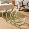 Túnel de Gato de Pelúcia Vara de Brinquedo para Gato Brinquedo para Gato Autoentretenimento Descompressão Rato Pequeno Pena Animal de Estimação Gato Brinquedo Dobrável para Animal de Estimação