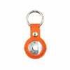Adequado para Estojo Protetor de Couro Airtag Chaveiro Localizador Apple Airtags Estojo de Couro PU em Estoque