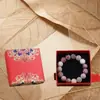 Caja de embalaje para joyería roja estilo étnico, caja de regalo, caja para colgante, caja de almacenamiento para pulseras, caja multiusos para anillos, caja de papel