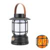 Nova Luz Solar para Camping, Luz para Barraca ao Ar Livre, Iluminação de Lanterna Retrô de Longa Duração, Luz Recarregável para Camping