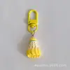 Llavero de Bádminton Simulado Accesorios para Estudiantes Pareja Mejor Amigo Mochila Colgante Versátil Regalo Artículo de Moda Popular