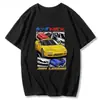 Camiseta Masculina Honda JDM Streetwear Japonês Algodão Verão