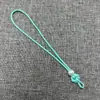 2M15B-2 Nó de Alça Corda Feita à Mão para Artesanato de Jade, Corda Decorativa para Pingente, Acessório de Pingente para Celular