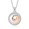 Suministro de Fábrica Difusor de Perfume Espiral Collar de Aceite Esencial de Aromaterapia Acero Inoxidable de Alta Calidad Collar para Mujer