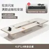 Mesa de Conferência Grande com Pintura Eletrostática Mesa Longa Simples Moderna Mesa de Recepção de Negociação para Sala de Conferência Conjunto de Mesa e Cadeiras Cadeiras de Reunião