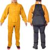 Roupa Protetora para Soldador Couro Anti-escaldante Roupa de Trabalho para Solda Elétrica Alta Temperatura Anti-radiação Avental de Couro Isolamento Térmico Roupa de Proteção
