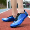 Zapatos con Clavos, Zapatillas de Correr Medias y Cortas para Estudiantes Hombres y Mujeres, Examen de Ingreso a la Preparatoria, Examen Físico, Competencia Deportiva de Atletismo, Carrera, Salto de Longitud, Venta al por Mayor de Zapatos de 8 Clavos