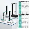 Máquina de ensayo de tracción máquina de ensayo para material compuesto de película plástica probador electrónico de tracción y flexión de metales