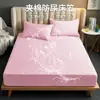 Sábana Bajera con Relleno de Algodón, Funda Protectora de Color Sólido, Cubrecolchón Impermeable y a Prueba de Orina, Sábana para Cuna, Venta al por Mayor de Fabricantes de Colchones, Estilo Lujo Ligero