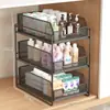 Organizador de Armário com Divisórias e Gavetas, Caixa Organizadora Estilo Gaveta, Cabideiro Organizador de Roupas e Calças, Cesta Deslizante