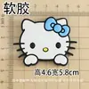 Kk Gato Desenho Animado Gravata Borboleta de Gato Gato Cola Macia Acessórios para Joias DIY Capa de Celular Caneca de Água Chinelos Decorativos Patches para Sapatos
