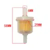 Motocicleta ciclomotor universal filtro de gasolina taza filtro de gasolina filtro amarillo filtro transparente taza de aceite filtro