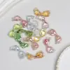 Ding Yi Ni Shang Laço de Rosa Contas da Lua Fria Resina Galvanizada Furo Passante Contas Soltas Acessórios para Corrente de Celular DIY