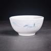 Cuenco de arroz de cerámica de Phnom Penh para hotel, mesa de restaurante, cuenco de arroz, cuenco pequeño, cuenco de sopa, cuenco de porcelana individual, personalizable, LOG