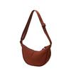 Bolsa Casual de Colores Dulces para Mujer 2026 Nuevo Estilo Diario Casual Versátil Cruzada Bolsa Dumpling Deportiva Ligera Bolso de Media Luna