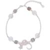 En stock pulsera río de estrellas brumosas viento frío hielo roto suave estrella luna imitación luna piedra lunar pulsera de cuentas para mujer
