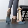 Meias de Cinco Dedos, Meias Profissionais para Esportes e Fitness no Chão, Meias de Pilates, Meias de Yoga Respiráveis, Meias com Dedos Separados, Antiderrapantes