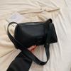 Nova Bolsa de Ombro Design de Nicho Bolsa Travesseiro Bolsa Feminina Simples Moda Casual Estilo Ocidental Bolsa Transversal da Moda