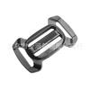 Fábrica 20+25mm plástico con hebilla de oreja mochila hebilla de cinta ajustable deslizante multidireccional hebilla de tres posiciones suministro