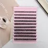 Cílios em Tufo de 40 Peças Conjunto de Cabelo em Tufo de Fusão a Quente Cílios Postiços Europeus e Americanos Dez Fileiras Autoadesivos Atacado Estilo Europeu e Americano