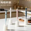 Cepillo para Tazas de Hogar con Mango Largo Esponja Cepillo Limpiador de Tazas Cepillo Limpiador Sin Rincones Muertos Esponja Descontaminante Cepillo Especial para Botellas