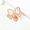 Llavero de Moño Pintado de Colores Broche de Resorte Clip para Perro Accesorios DIY Colgante Cadena para Teléfono Clip para Bolsa Regalo de Graduación
