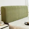 Funda de Cabecero de Terciopelo Jacquard de Alta Elasticidad, Funda Antipolvo de Estilo Europeo Moderno Simple, Funda Protectora de Tejido Elástico, Funda Suave para Cabecero