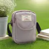 Bolsa de Ombro de Nylon Simples Nova Moda Europeia e Americana Bolsa Transversal para Celular de Tela Grande para Meninas Venda por Atacado