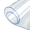 Mantel de PVC transparente, vidrio suave, impermeable, a prueba de aceite, lavable, adecuado para escritorios, mesas de comedor, mesas de café, pupitres escolares y protección de escritorio de oficina