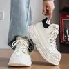 Zapatillas Casuales de Plataforma Gruesa para Hombre, Estilo Nuevo Otoño/Invierno, Streetwear, Personalidad, Talla Grande, Deportivas, Tendencia, Calzado para Hombre